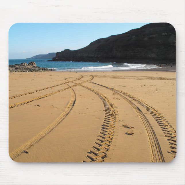 Tractor tyre marks mouse pad (Front)