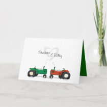 Tractor Valentine Card