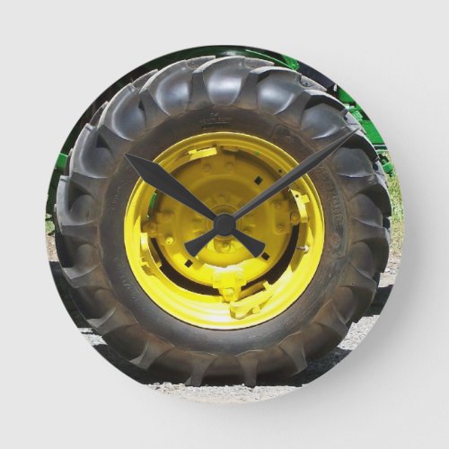 Tractor Wheel Clock