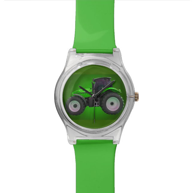 tractor wrist watch (Close Up)