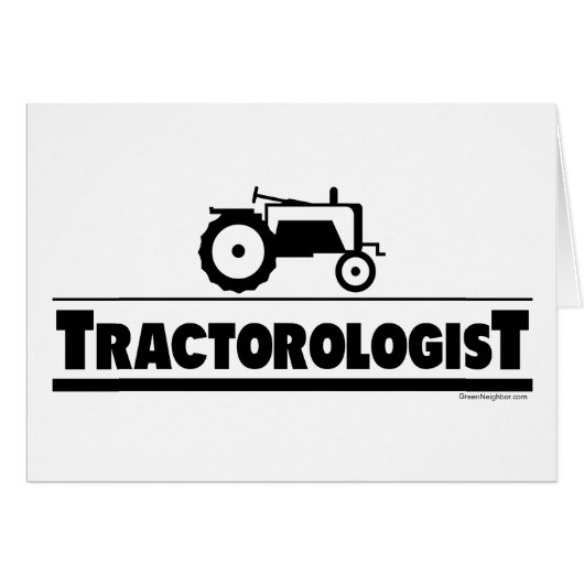 Tractorologist - Tractor Cards (Front Horizontal)