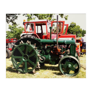 TRACTORS Acrylic Wall Art