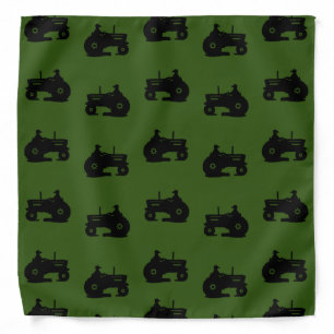 Tractors Black Bandana