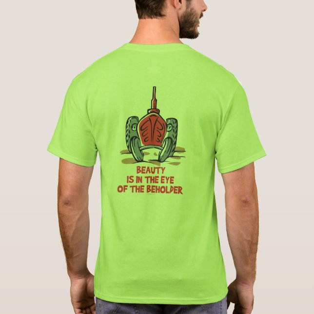 Tractors Funny Saying T-Shirt (Back)
