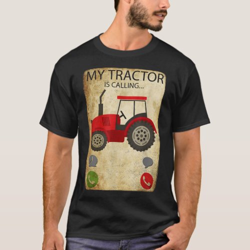 Tractors Jacks Tractors Diecast Tractors Book Trac T_Shirt