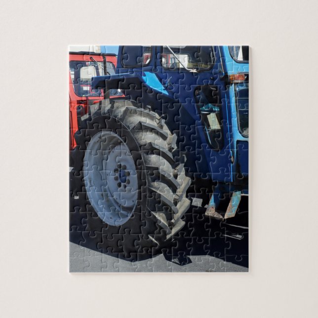 Tractors Jigsaw Puzzle (Vertical)