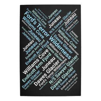 Tracy Arm Alaska Metal Wall Art