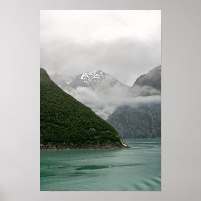Tracy Arm Approach - Alaska Poster (Front)