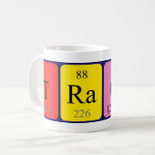 Tracy periodic table name mug (Front Left)