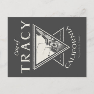 TRACY SAN JOAQUIN CALIFORNIA POSTCARD
