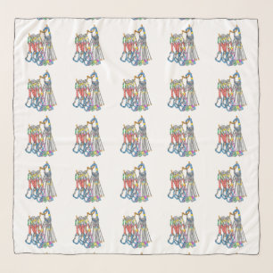 Trad climbing rack scarf