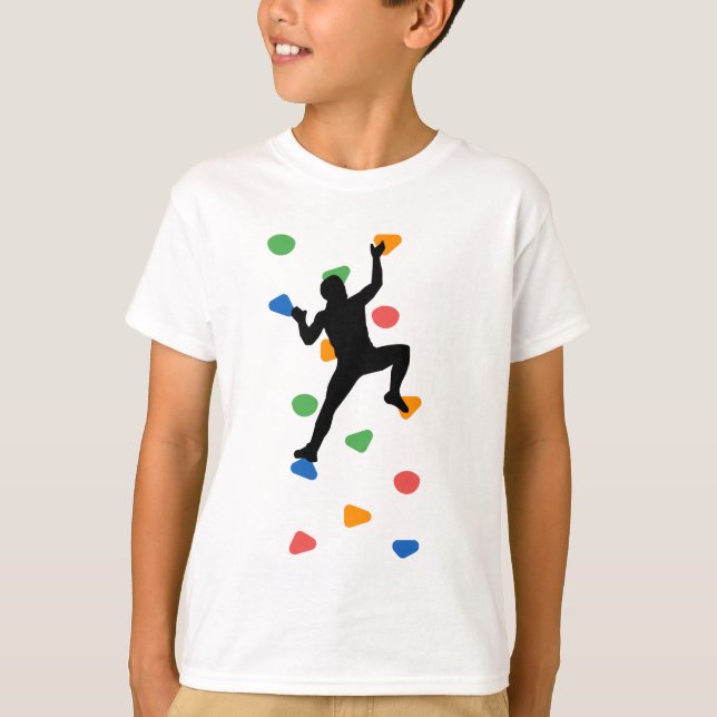 Trad Climbing Rock Climbing T-Shirt (Front)