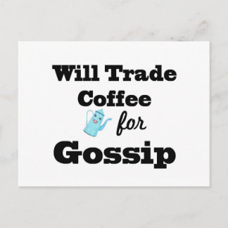 Trade and Barter Postcard