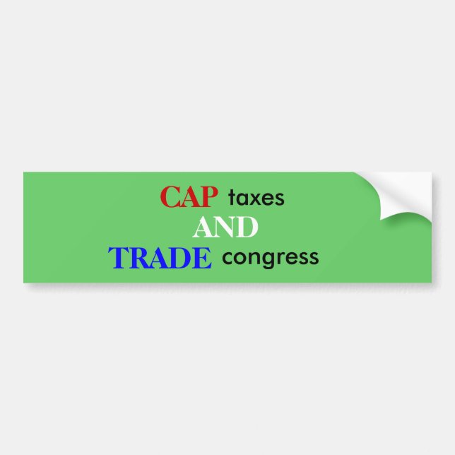 trade congress bumper sticker (Front)