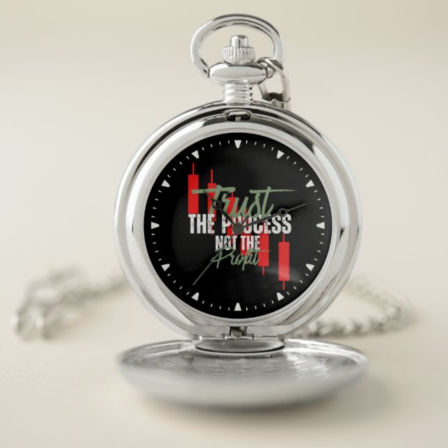 Trade Motivation | Trust | Self discipline Pocket Watch (Inside)