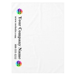 Trade Show Tablecloth Custom Logo Business