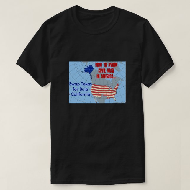 Trade Texas 4 Baja T-shirt (Design Front)