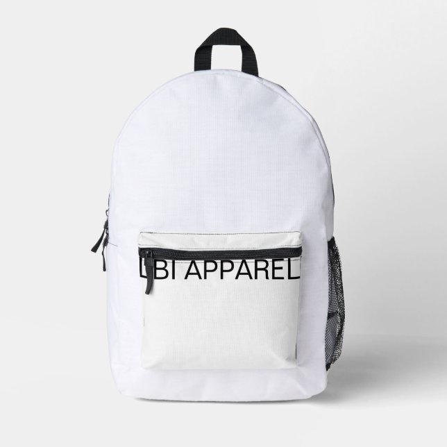 TRADEMARKED LBI APPAREL BACK PACK (Front)