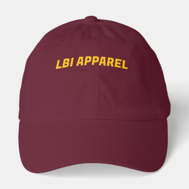 TRADEMARKED LBI APPAREL HAT (Front)