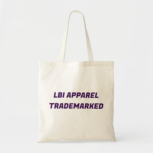 TRADEMARKED LBI APPAREL HAT TOTE BAG (Front)