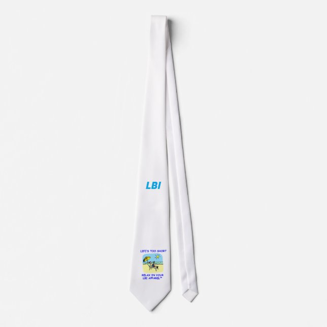 TRADEMARKED LBI APPAREL NECK TIE (Front)