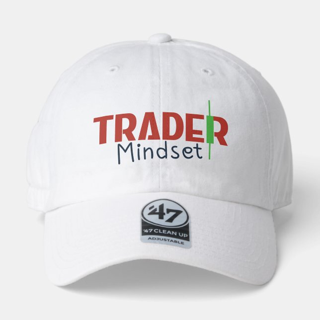 Trader Mindset 47 Clean Up Hat – Focused (Front)