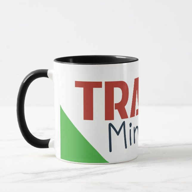 Trader Mindset – Discipline, Focus, Trading Psycho Mug (Left)