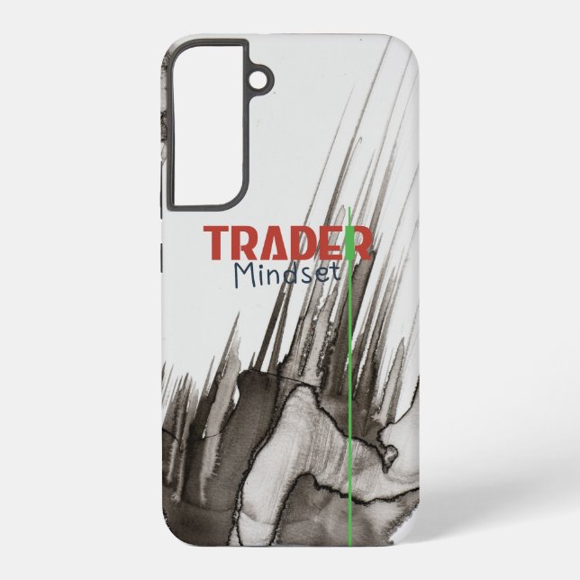 Trader Mindset – Discipline, Focus, Trading Psycho Samsung Galaxy Case (Back)