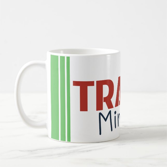 Trader Mindset – Discipline Focused Trading Coffee Mug (Left)