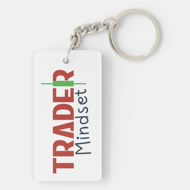 Trader Mindset – Discipline Focused Trading Keychain (Back)