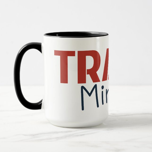 Trader Mindset – Discipline Focused Trading Mug (Left)