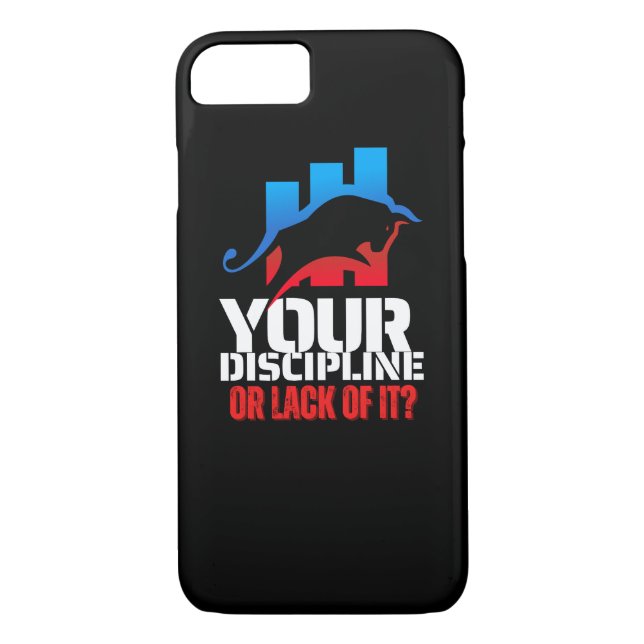 Trader motivation | Bull | Discipline Case-Mate iPhone Case (Back)