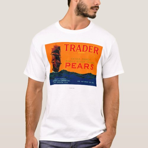 Trader Pear Crate LabelMedford, OR