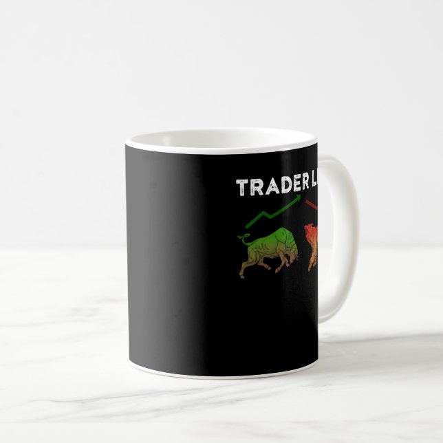 Trader Stock Gifts Day Trading Gift Market Forex Coffee Mug (Front Right)
