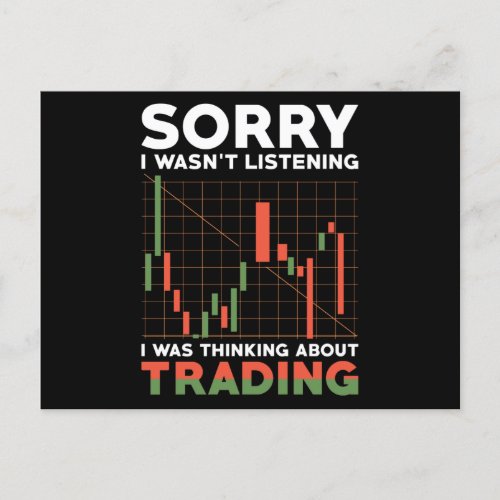 Trader Stocks Investor Gift Postcard