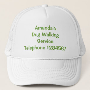 TRADES, DOG WALKING. TRUCKER HAT