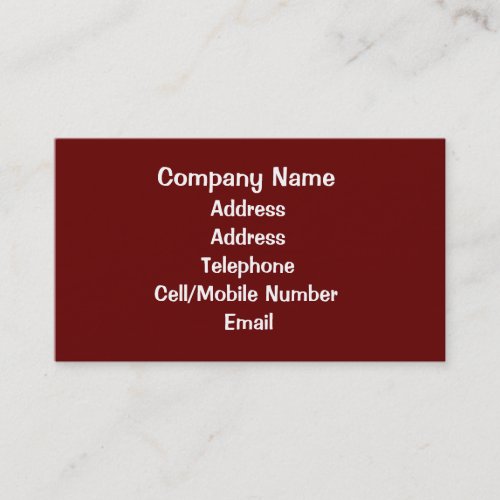 TRADES ROOFING BUSINESS CARD