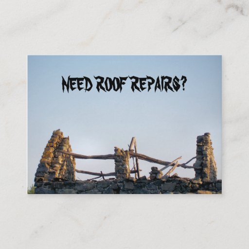 Customizable TRADES, ROOFING BUSINESS CARD TEMPLATES