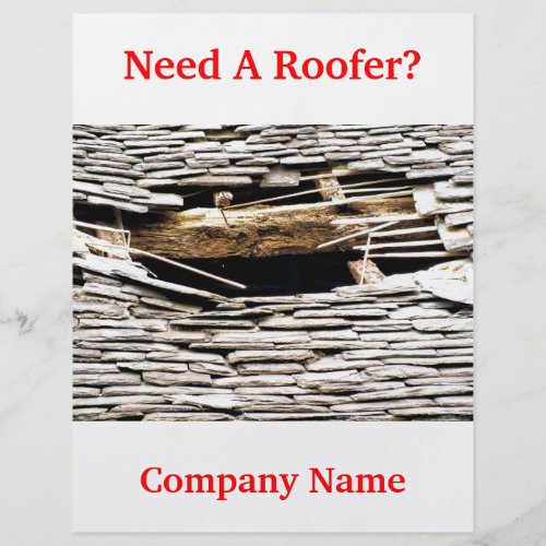 TRADES ROOFING FLYER