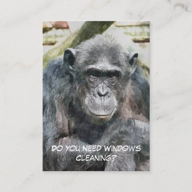 TRADES WINDOW CLEANING BUSINESS CARD (Front)