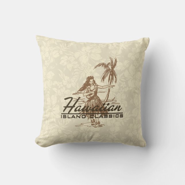 Tradewinds Hawaiian Island  Decorative Pillows (Front)
