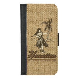 Tradewinds Hawaiian Island Hula Girl iPhone Wallet
