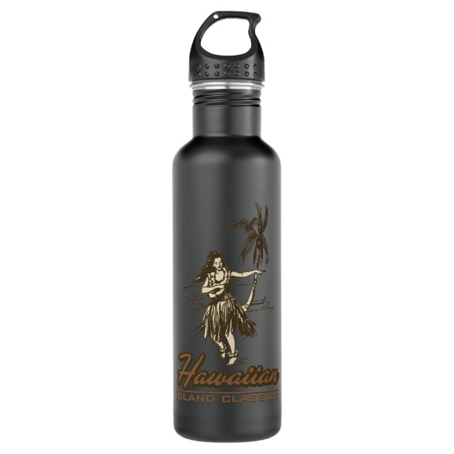 Tradewinds Hawaiian Island Stainless Steel Water Bottle (Front)