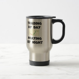 Trading by Day Travel Mug