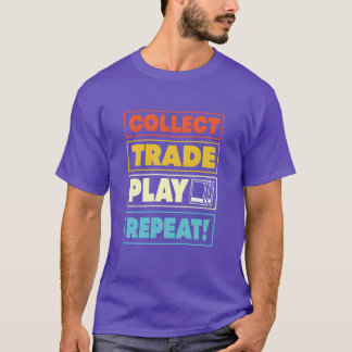 Trading Card Game family funny T-Shirt