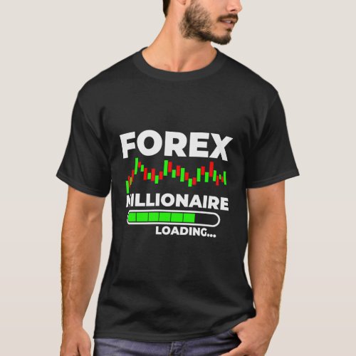 Trading Chart Trader Investor Broker Business Fore T_Shirt