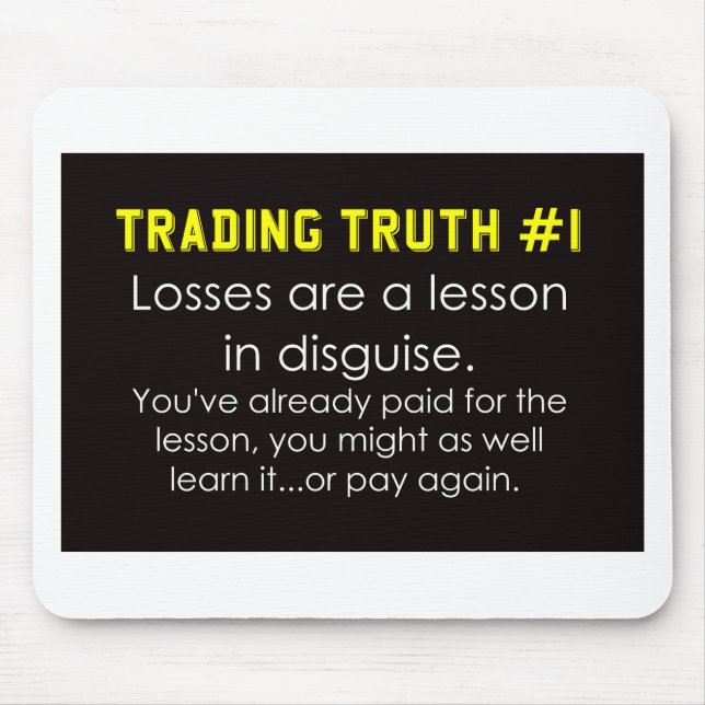 Trading daytrading stock market advice tips  mouse pad (Front)