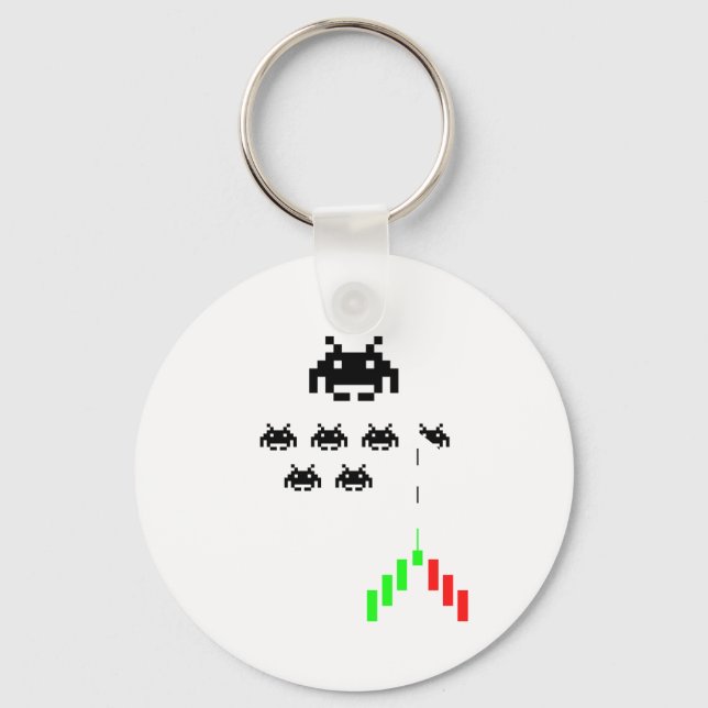 TRADING FOREX AND BITCOIN KEYCHAIN (Front)