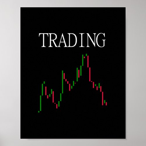 Trading  forex market poster