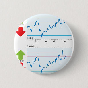 Trading graph pinback button
